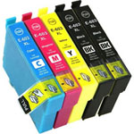 Pack de 5 Epson 603XL cartuchos de tinta compatibles alta capacidad (Ink Hero)
