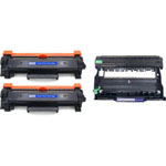 Pack de 3 Brother TN2420 & DR2200 toner & tambor compatibles alta capacidad (Ink Hero)