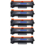 Pack de 5 Brother TN2420 toner compatibles alta capacidad negro (Ink Hero)