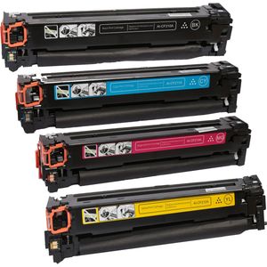 Cartuchos de tóner compatibles HP 131X & HP 131A – paquete de 4