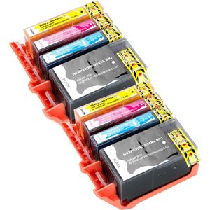 Cartuchos de tinta compatibles HP 934XL & 935XL – alta capacidad, paquete de 8