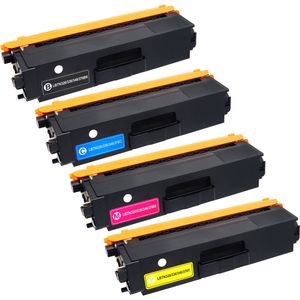 Cartuchos de tóner compatibles Brother TN326 – alta capacidad, paquete de 4 (sustituye a TN321)