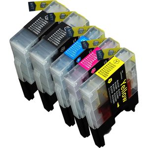 Cartuchos de tinta compatibles Brother LC1240 – alta capacidad, paquete de 5 (sustituye a LC1220)