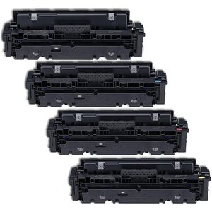Cartuchos de tóner compatibles Canon 046H – alta capacidad, paquete de 4