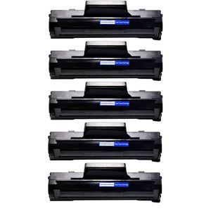 Cartuchos de tóner compatibles HP 106A – negro, paquete de 5 (W1106A)