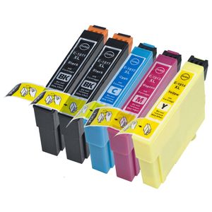 Cartuchos de tinta compatibles Epson 18XL XXL – alta capacidad, paquete de 5
