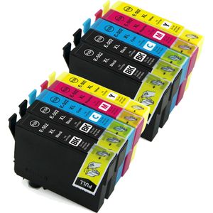 Cartuchos de tinta compatibles Epson 502XL – alta capacidad, paquete de 10