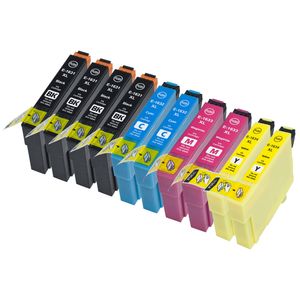 Cartuchos de tinta compatibles Epson 16XL XXL – alta capacidad, paquete de 10