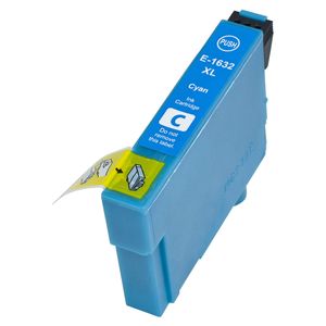 Cartucho de tinta compatible Epson 16XL XXL – cian, alta capacidad