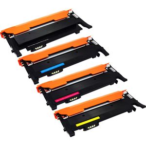 Cartuchos de tóner compatibles Samsung CLT-406S – paquete de 4