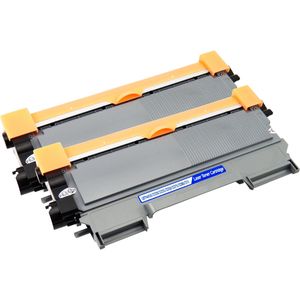 Cartuchos de tóner compatibles Brother TN2220 – negro, alta capacidad, paquete de 2 (sustituye a TN2210)