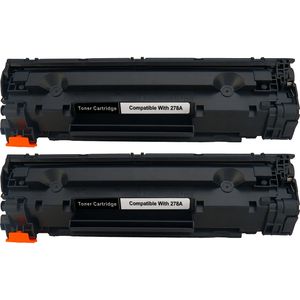 Cartuchos de tóner compatibles HP 78A – negro, paquete de 2 (CE278A)