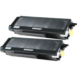 Cartuchos de tóner compatibles Brother TN3170 – negro, alta capacidad, paquete de 2 (sustituye a TN3130)