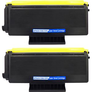 Cartuchos de tóner compatibles Brother TN3280 – negro, alta capacidad, paquete de 2 (sustituye a TN3230)