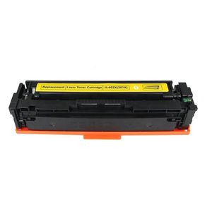 Cartucho de tóner compatible HP 201X / CF402X – amarillo, alta capacidad (sustituye a 201A / CF402A)