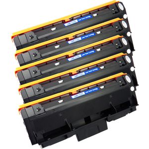 Cartuchos de tóner compatibles Samsung MLT-D116L – negro, alta capacidad, paquete de 5