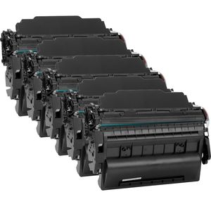 Cartuchos de tóner compatibles HP 87X – negro, alta capacidad, paquete de 5 (CF287X)