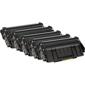 Cartuchos de tóner compatibles HP 87A – negro, paquete de 5 (CF287A)