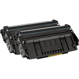 Cartuchos de tóner compatibles HP 87A – negro, paquete de 2 (CF287A)