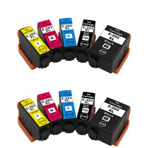 Cartuchos de tinta compatibles Epson 202XL – alta capacidad, paquete de 10