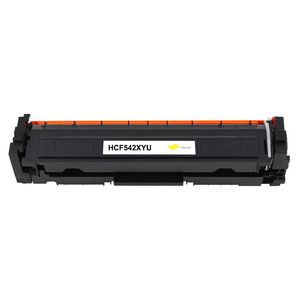 Cartucho de tóner compatible HP 203X – amarillo, alta capacidad (CF542X)