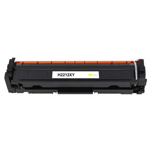 Cartucho de tóner compatible HP 207X – amarillo, alta capacidad (W2212X)