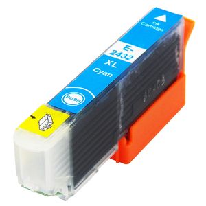 Cartucho de tinta compatible Epson 24XL – cian, alta capacidad