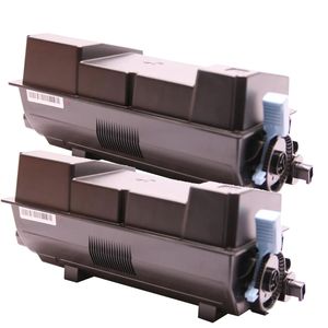 Cartuchos de tóner compatibles Kyocera TK-1170 – capacidad estándar, paquete de 2
