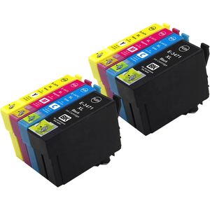 Cartuchos de tinta compatibles Epson 34XL – alta capacidad, paquete de 8