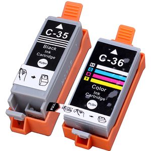 Cartuchos de tinta compatibles Canon PGI-35 & CLI-36 – paquete de 2