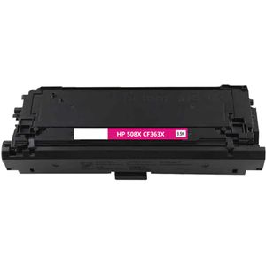 Cartucho de tóner compatible HP 508X – magenta, alta capacidad (CF363X)