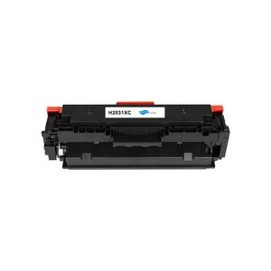 Cartucho de tóner compatible HP 415X – cian, alta capacidad (W2031X)