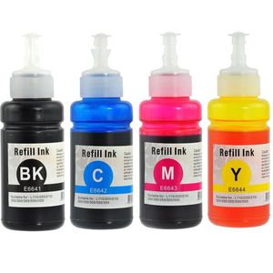Botellas de tinta compatibles Epson T664 – alta capacidad, paquete de 4