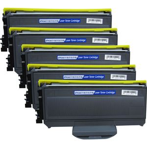 Cartuchos de tóner compatibles Brother TN2120 – paquete de 5