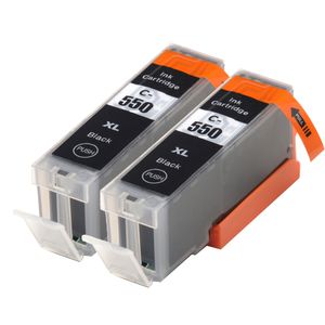 Cartuchos de tinta compatibles Canon PGI-550XL – negro, alta capacidad, paquete de 2