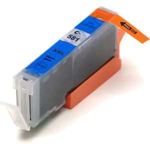 Cartucho de tinta compatible Canon CLI-581XXL – azul fotográfico, capacidad superalta (1999C001)