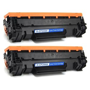 Cartuchos de tóner compatibles HP 44A – negro, paquete de 2 (CF244A)