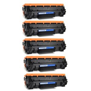 Cartuchos de tóner compatibles HP 44A – negro, paquete de 5 (CF244A)