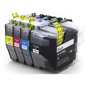 Cartuchos de tinta compatibles Brother LC3219 – capacidad superalta, paquete de 4