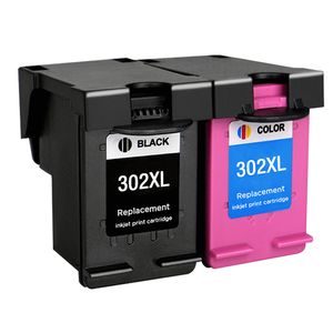 Cartuchos de tinta remanufacturados HP 302 XL – alta capacidad, paquete de 2