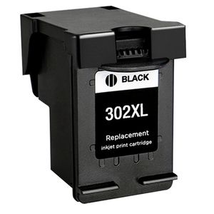 Cartucho de tinta remanufacturado HP 302XL – negro, alta capacidad (F6U68AE)