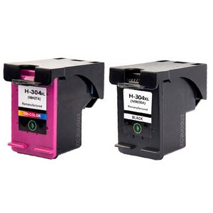Cartuchos de tinta remanufacturados HP 304 XL – alta capacidad, paquete de 2