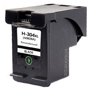 Cartucho de tinta remanufacturado HP 304XL – negro, alta capacidad (N9K08AE)