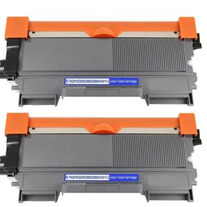 Cartuchos de tóner compatibles Brother TN2010 – negro, paquete de 2