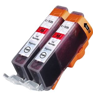 Cartuchos de tinta compatibles Canon CLI-526M – magenta, paquete de 2