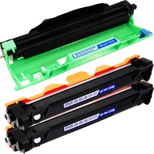 Kit de tóner y tambor compatible Brother TN1050, DR1050 – paquete de 3