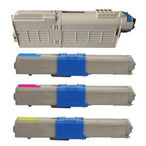 Cartuchos de tóner compatibles Oki C332 / MC363 – paquete de 4