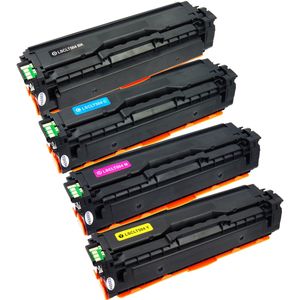 Cartuchos de tóner compatibles Samsung CLT-504 – paquete de 4