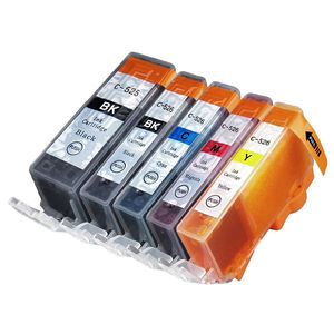 Cartuchos de tinta compatibles Canon PGI-525 & CLI-526 – paquete de 5