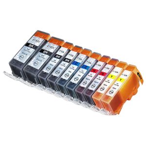 Cartuchos de tinta compatibles Canon PGI-525 & CLI-526 – paquete de 10
